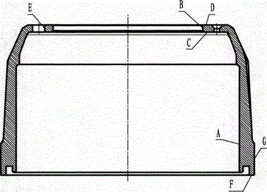 A kind of vanadium-titanium gray cast iron brake drum and preparation method thereof