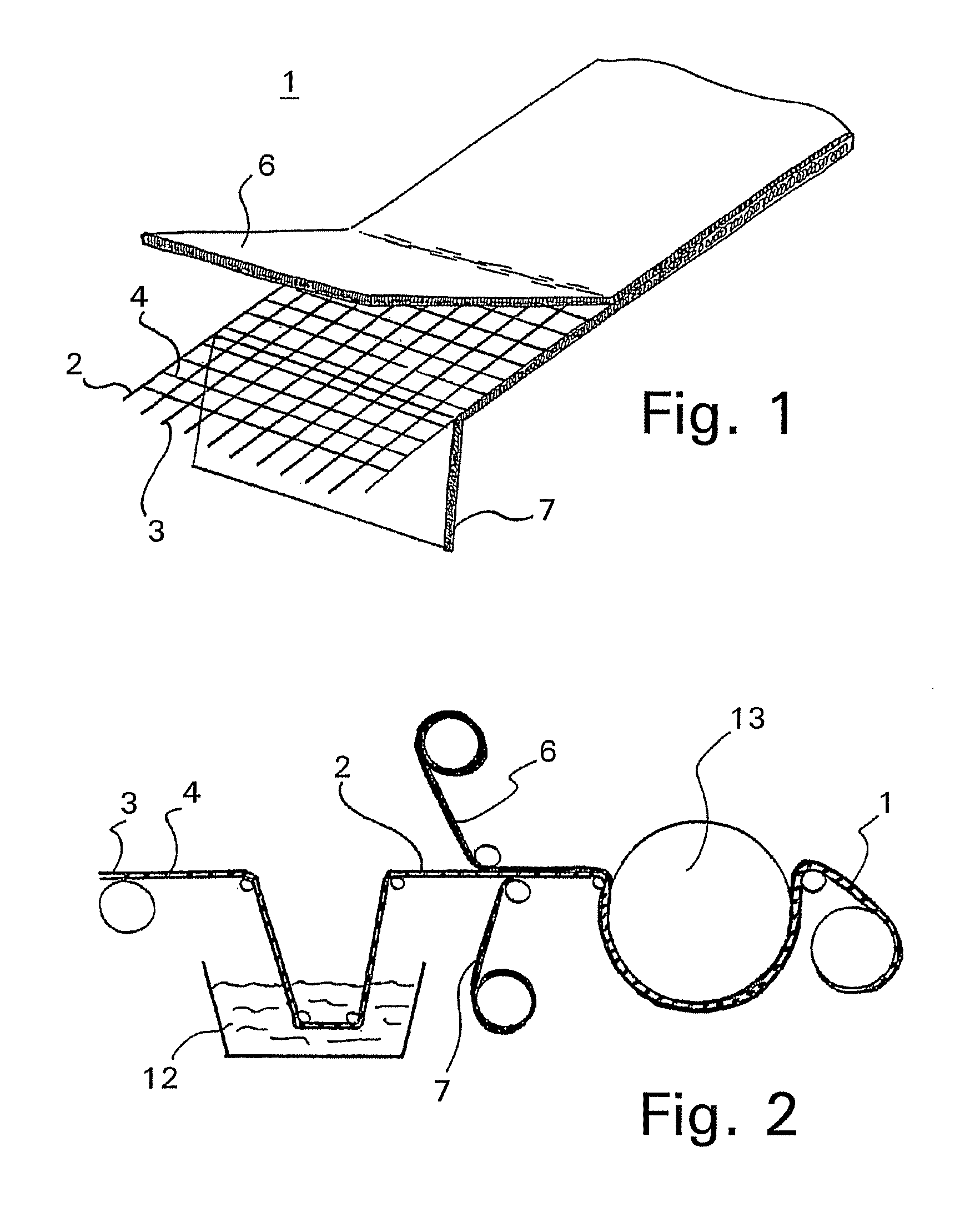 Method for manufacturing a textile composite intended for mechanical reinforcement of a bitumen-based waterproof coating