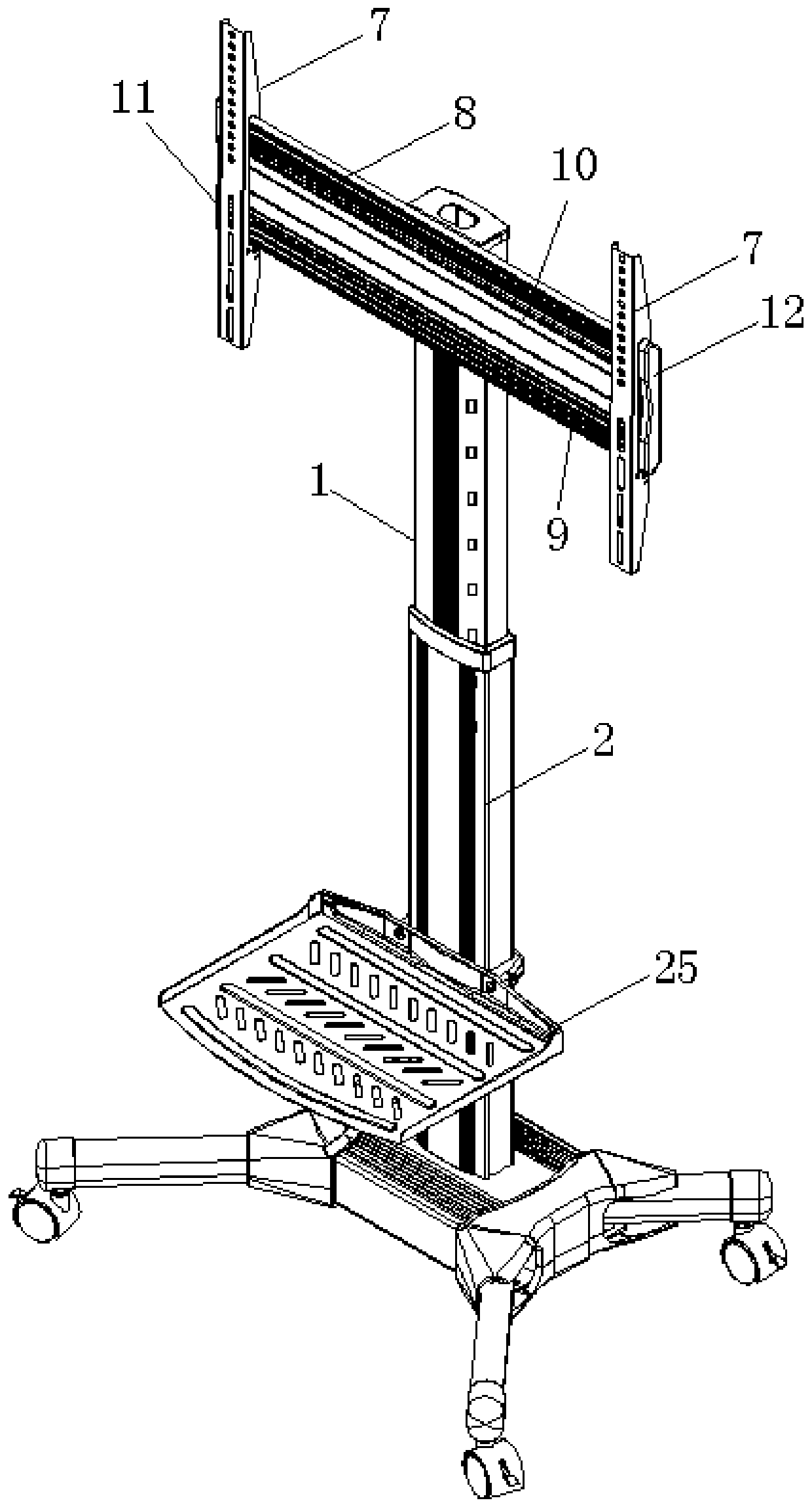 floor monitor stand