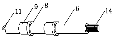 Winding device for power construction