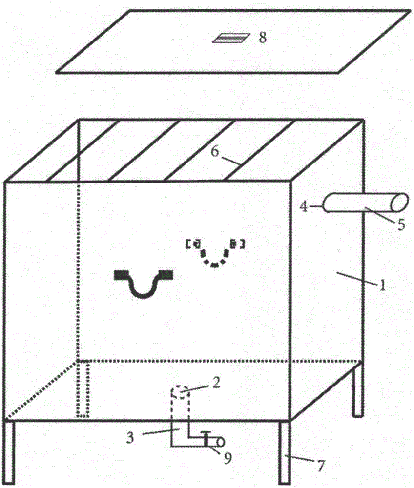 Dialysis device special for regenerated silk fibroin laboratory and use method of dialysis device