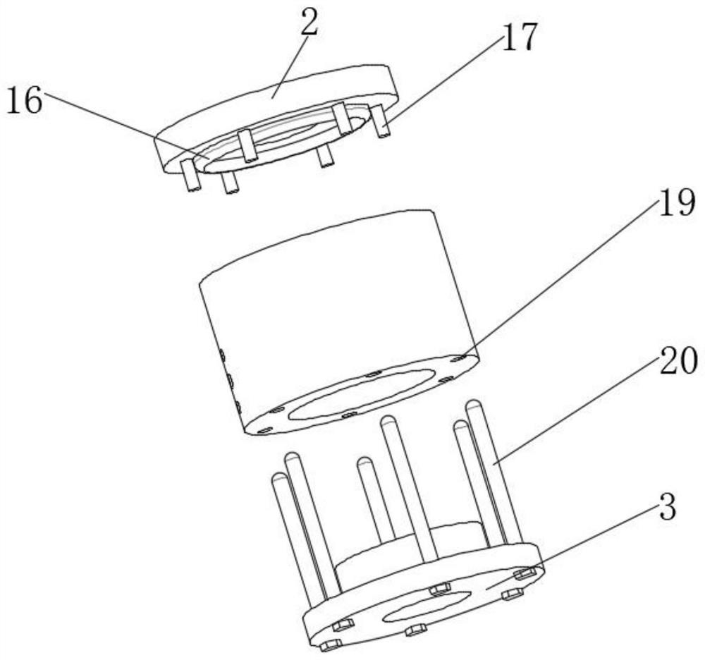 Visual model structure convenient for high-pressure cyclic heating