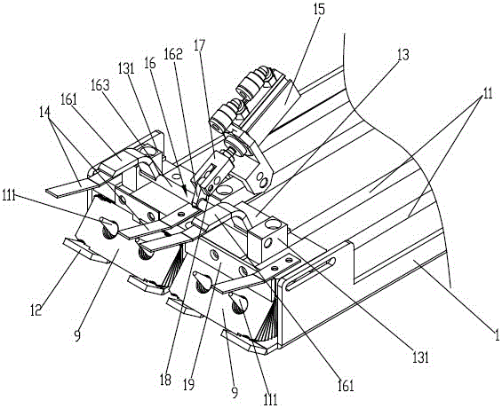 A fin arrangement device