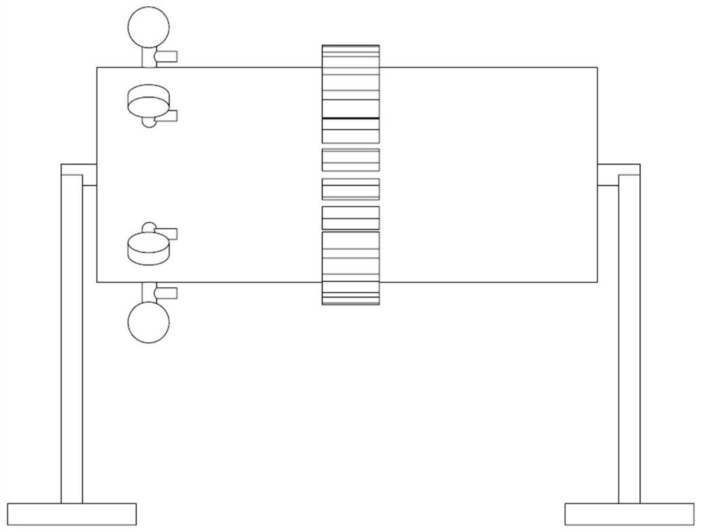 A multi-chamber gas pool