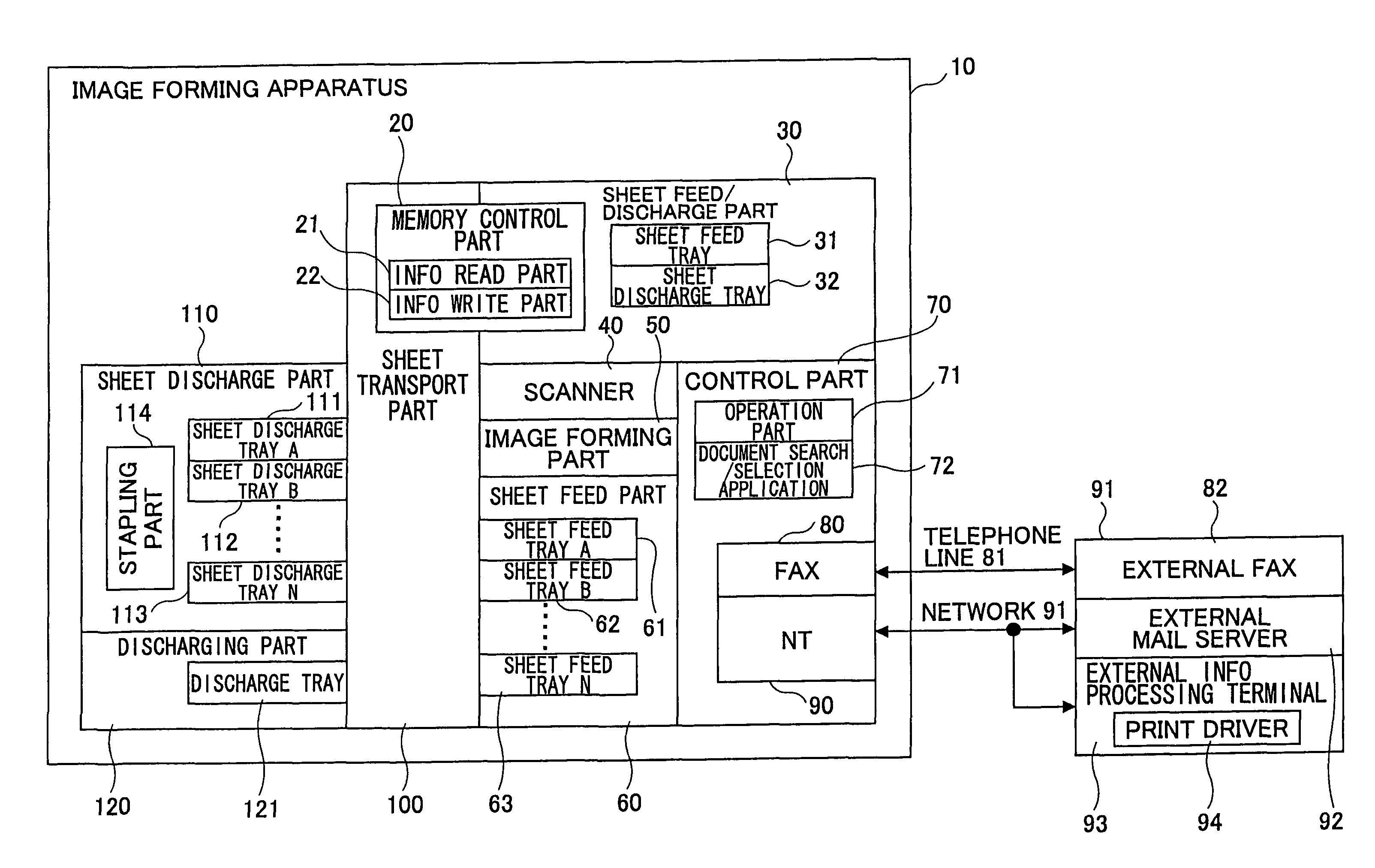 Apparatus capable of using memory-equipped sheet and sheet selection apparatus