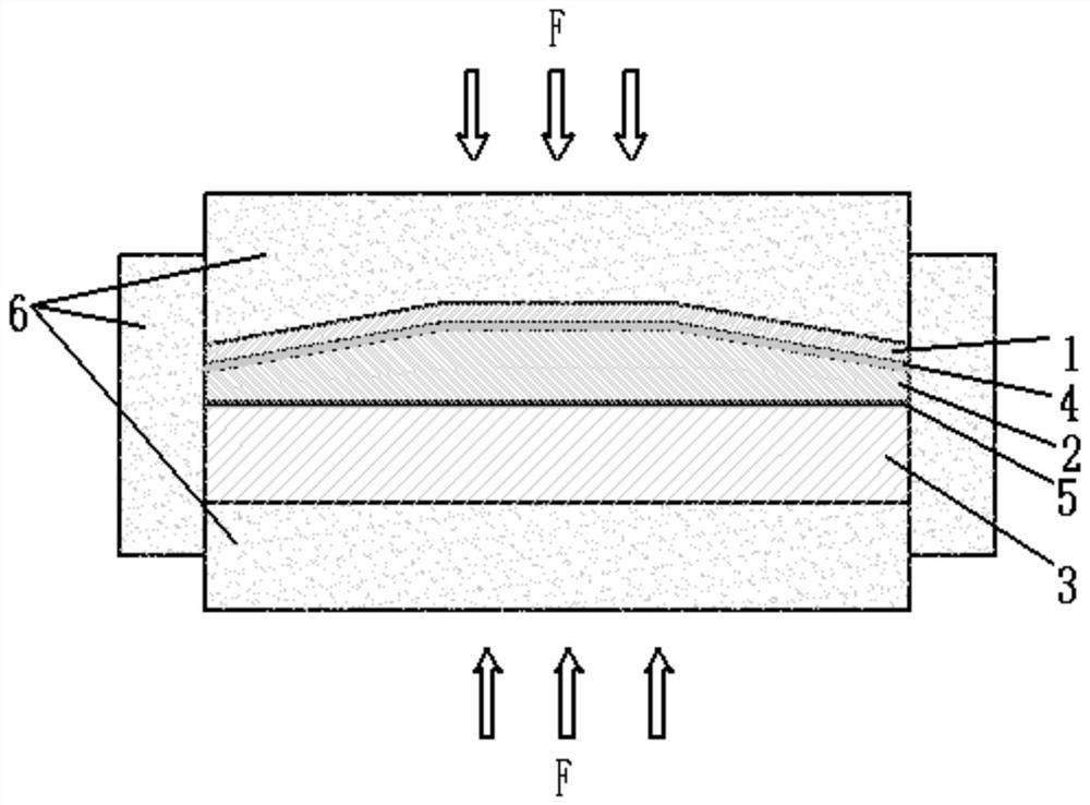 A kind of preparation method of multi-layer high temperature resistant composite anode