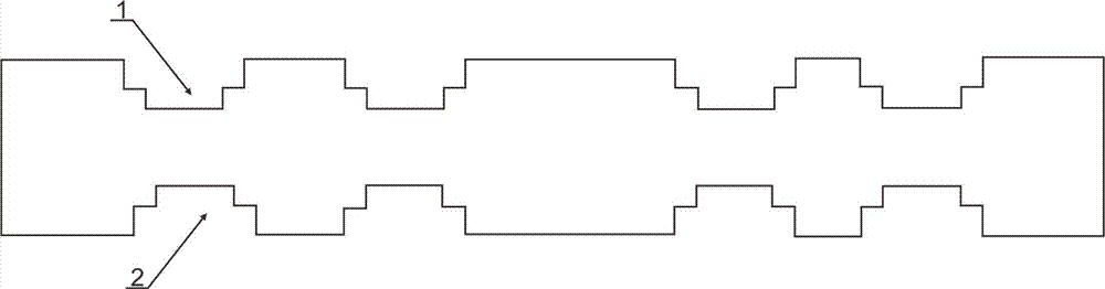 Forming method of double-faced complex cavity of multilayer ceramic substrate