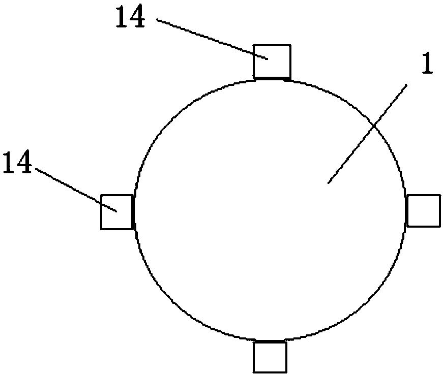 Experimental device for simulating water-salt movement in saline-alkali land and method for screening saline-alkali land to prevent salt return by using the device