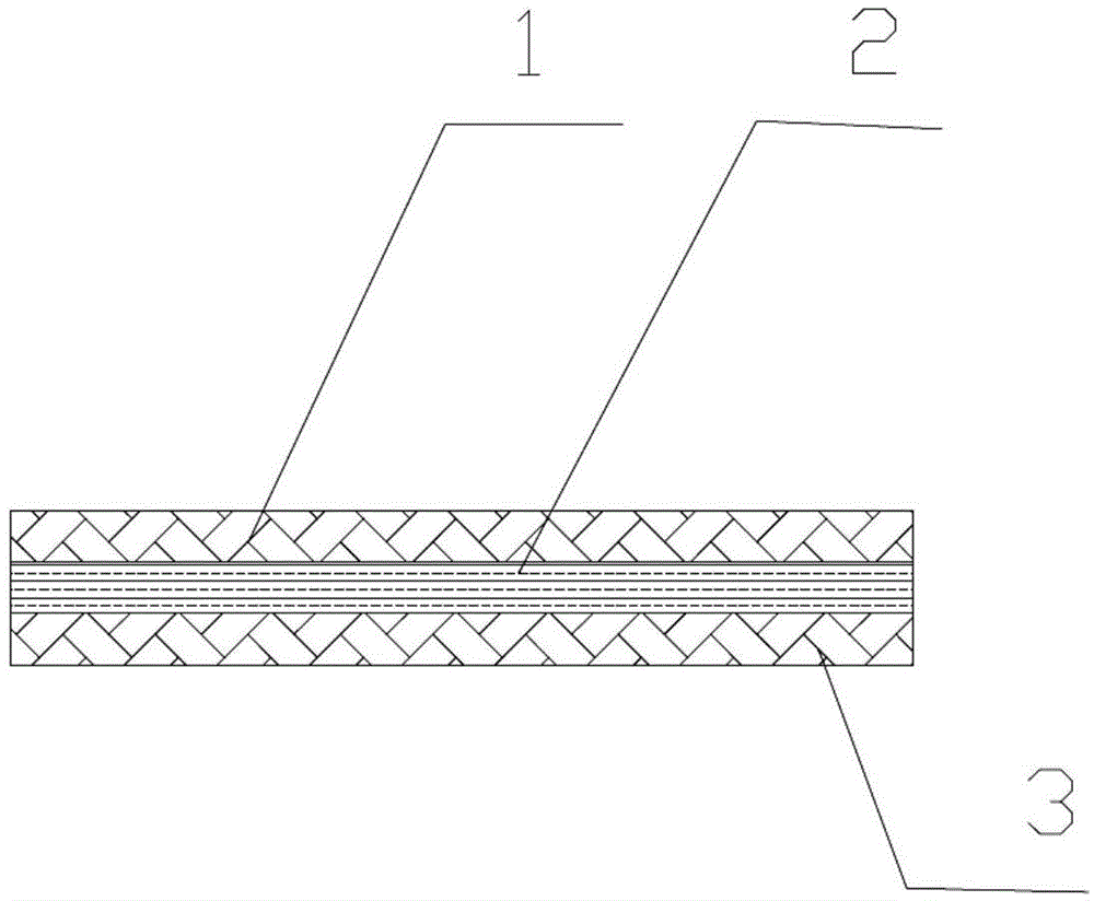 Continuous large-caliber woven fiber reinforced thermoset pultrusion pipeline and production method