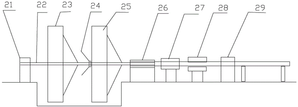 Continuous large-caliber woven fiber reinforced thermoset pultrusion pipeline and production method