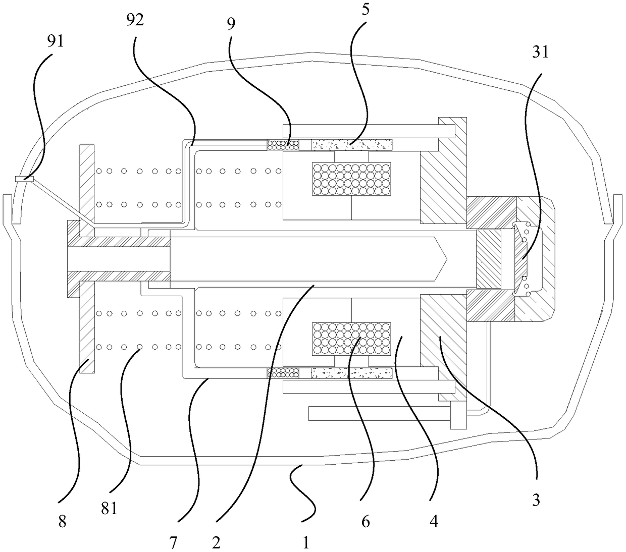 Control Method of Variable Volume of Cylinder of Linear Compressor