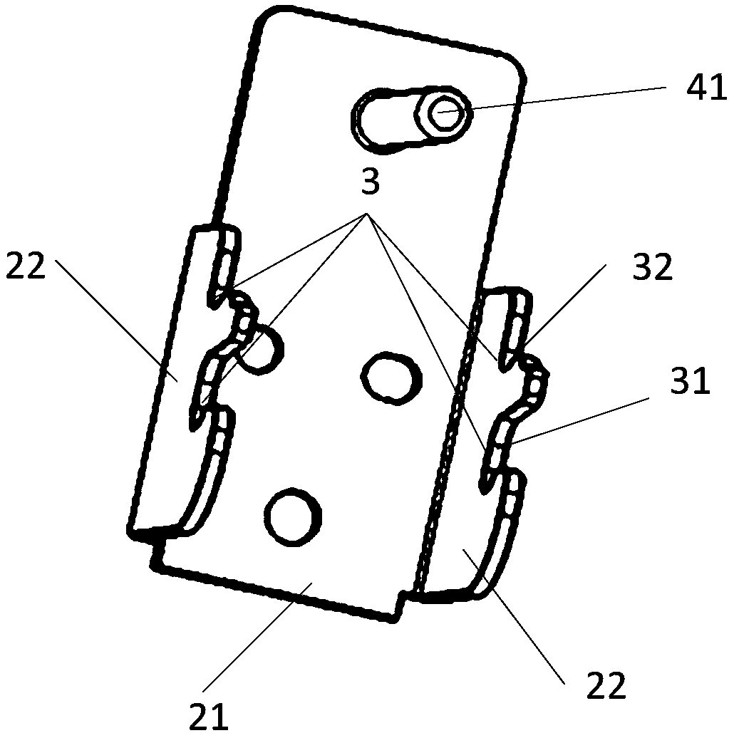 A kind of hood main lock structure and automobile