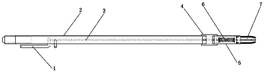 Novel multi-angle adjustable high-voltage grounding rod