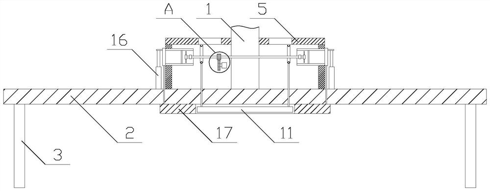 A manipulator intelligent robot gripping device with dust collection function