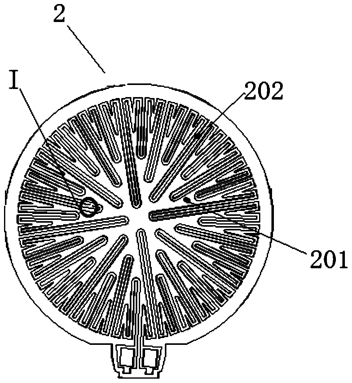 Device for measuring solar shortwave radiation energy and method of manufacture