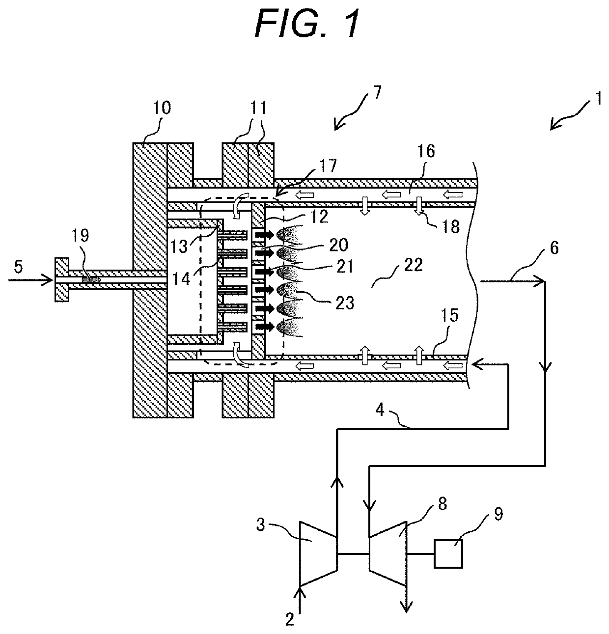 Gas Turbine Combustor and Fuel Nozzle Manufacturing Method