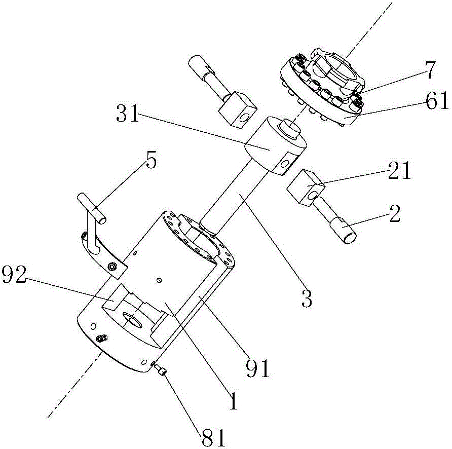 Linear valve switching position locking tool