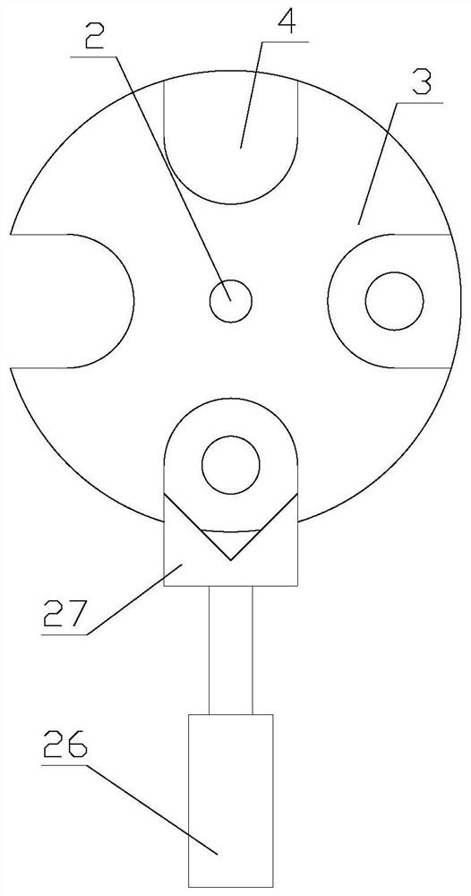 Automatic nut tapping device for automobile manufacturing