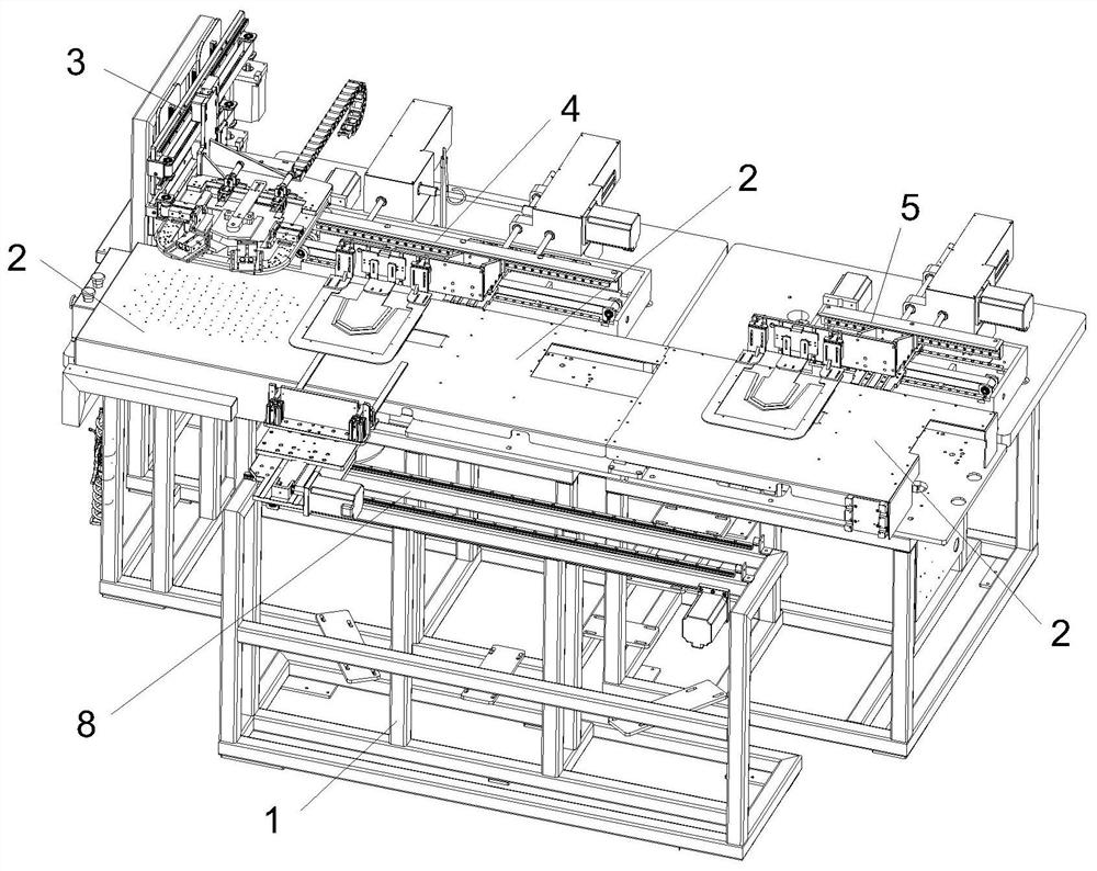 Double-head pocket patching machine