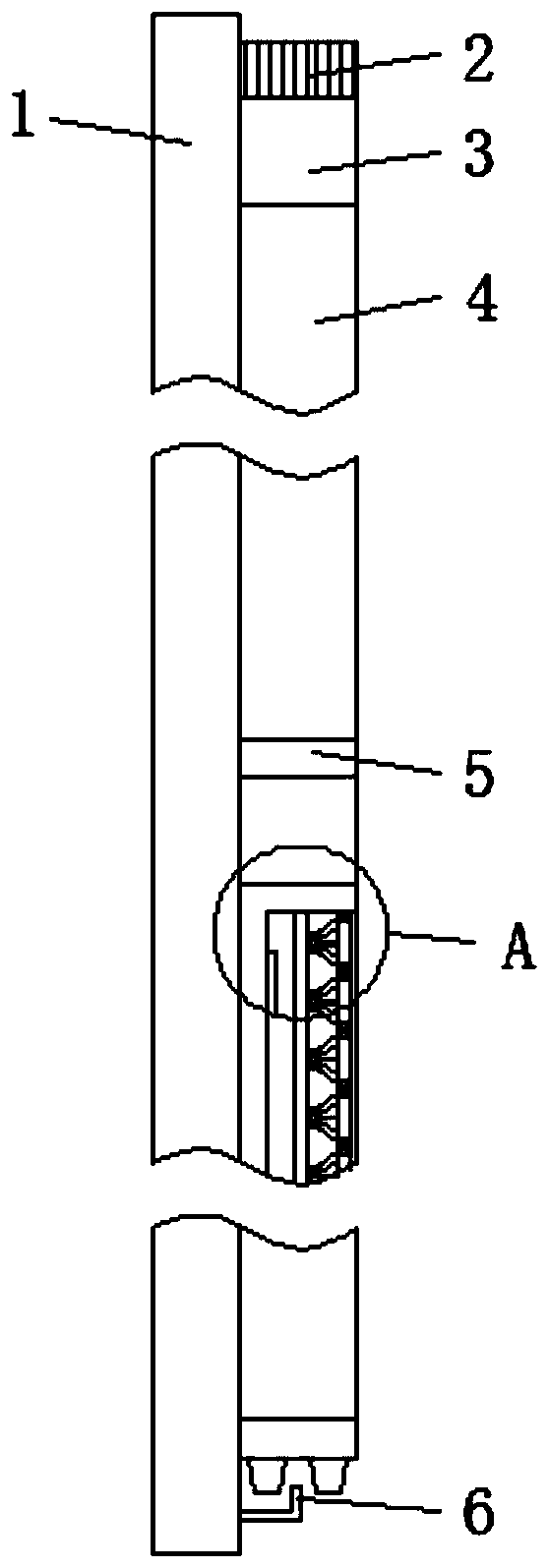 A composite building exterior wall finish structure