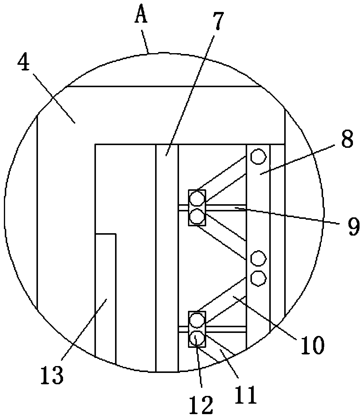 A composite building exterior wall finish structure