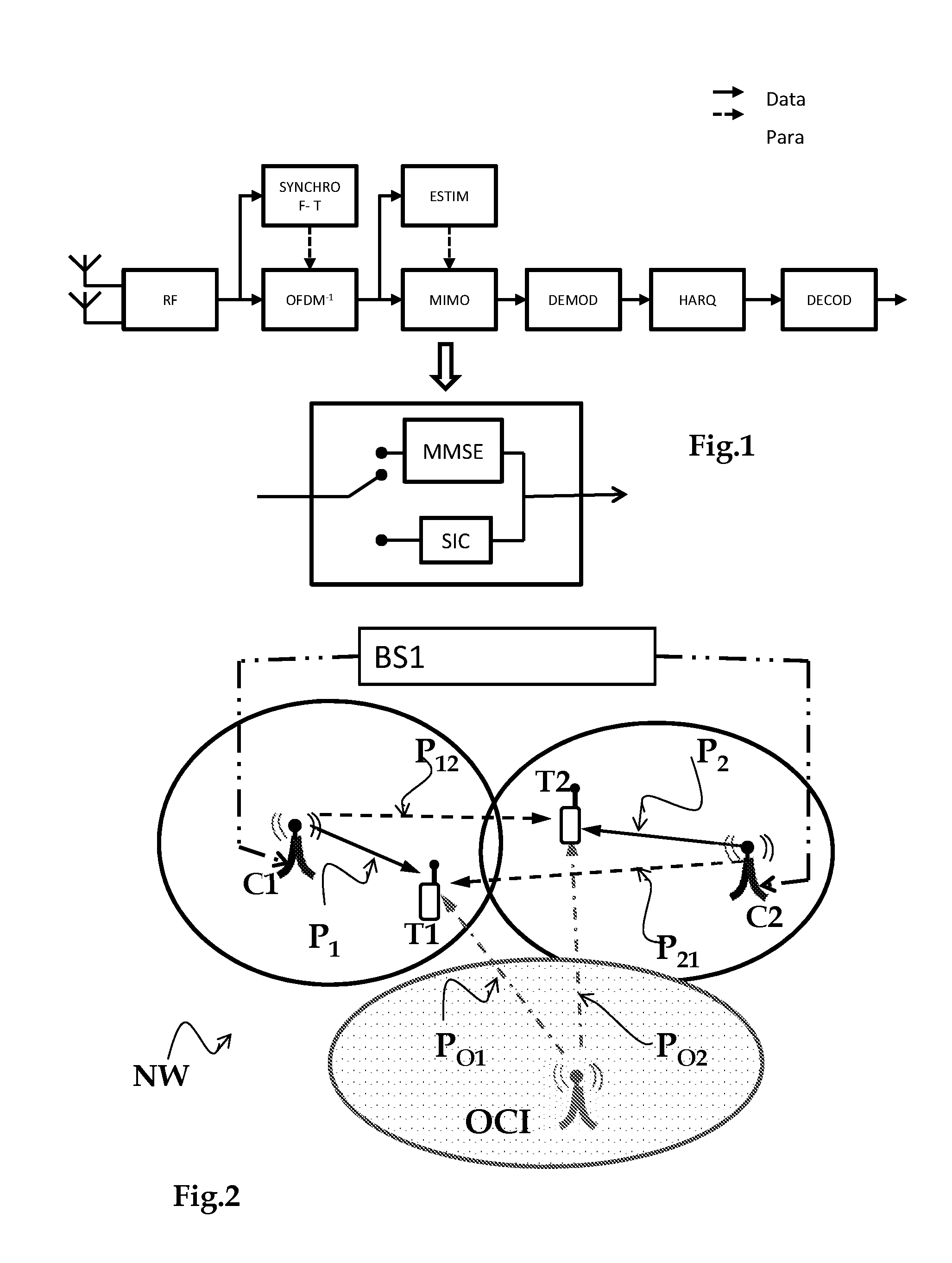 Method of signalling intended to be implemented by a cellular telecommunication network, base station and terminal corresponding thereto