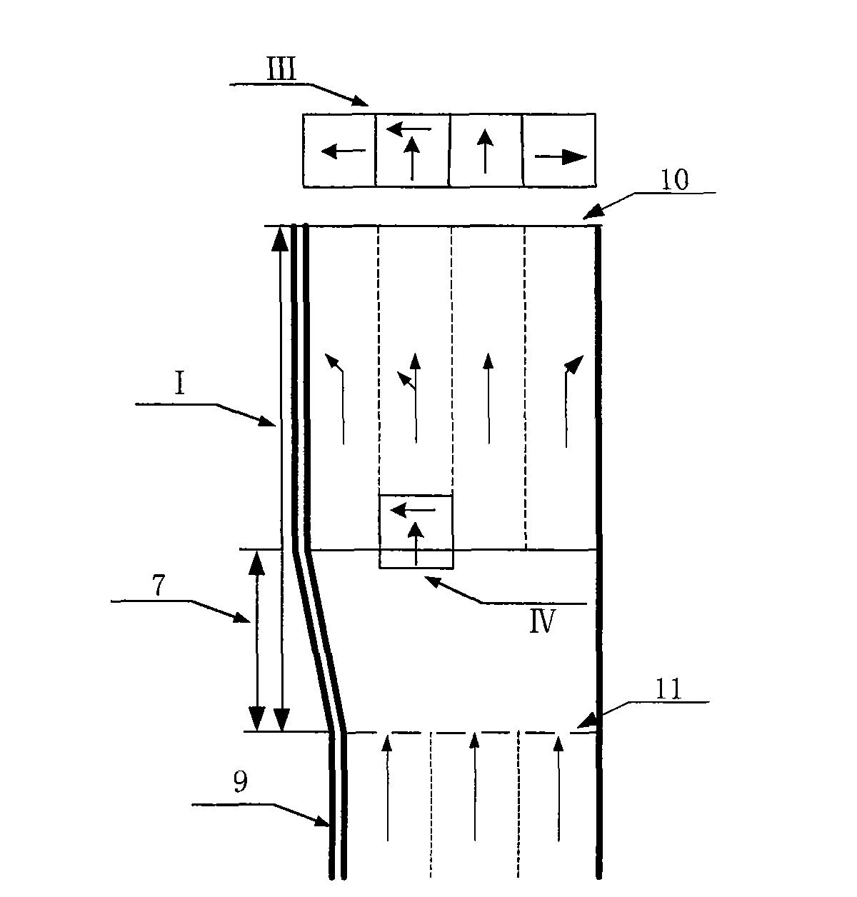 Method for setting crossing self-adapting changeable driveway