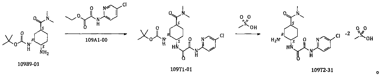 Method for preparing edoxaban from trichloroacetophenone onium salt derivatives