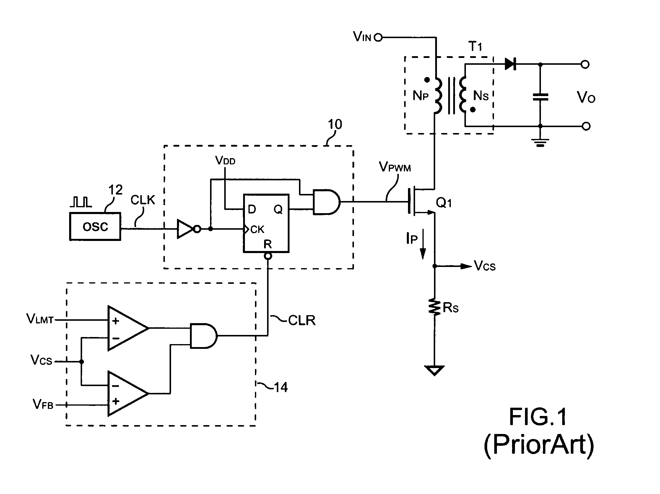 Over-power protection apparatus with programmable over-current threshold