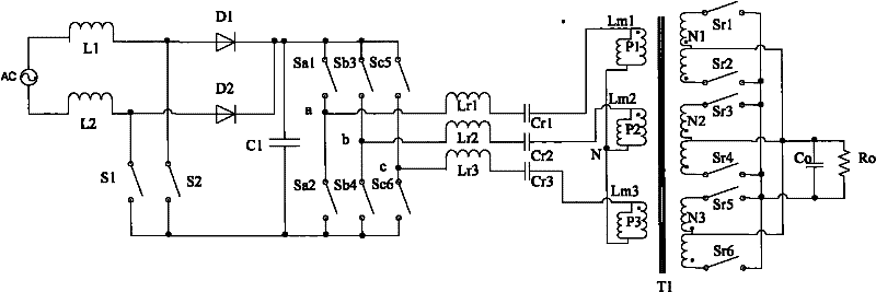 AC (alternating-current)/DC (direct-current) converter
