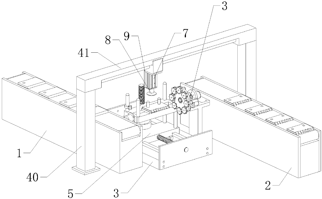 Cutting and milling mechanism of automatic machining equipment of wire stripping blade and control method of cutting and milling mechanism