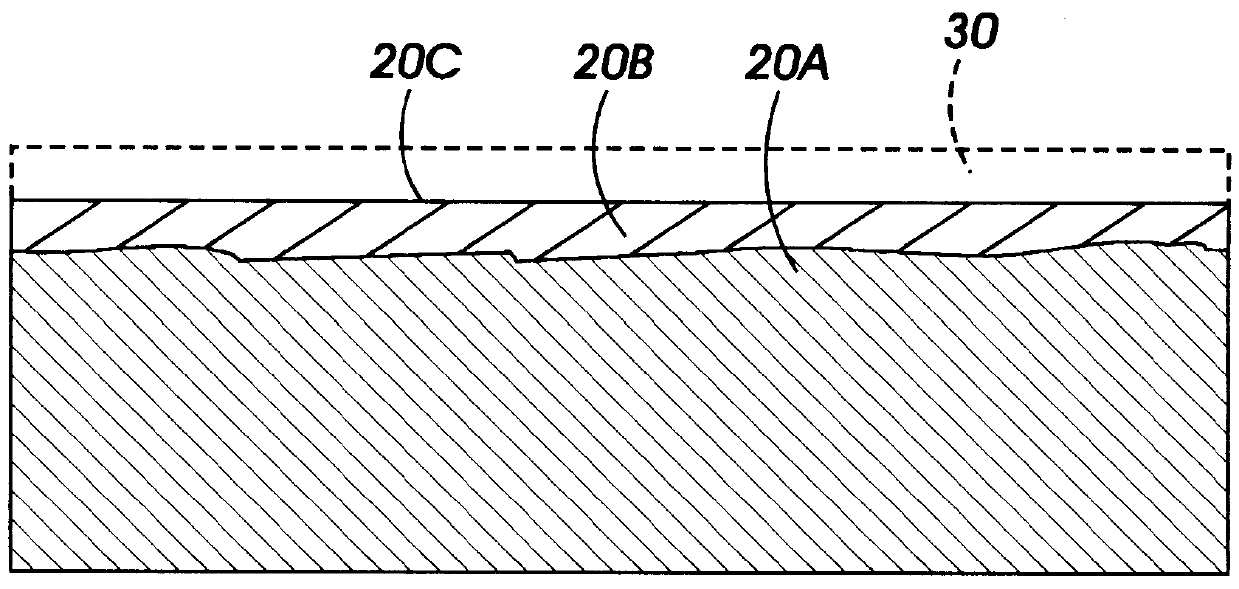 Method of making a printhead having reduced surface roughness