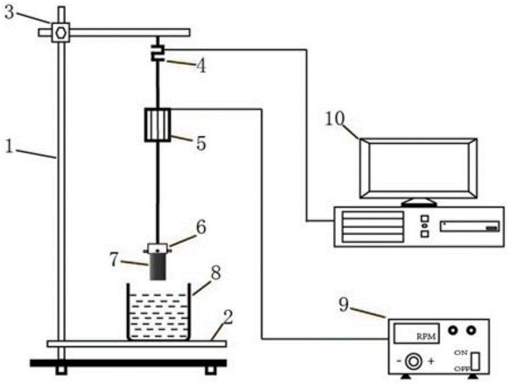 Engineering simulation set and method for quantitative evaluation of flushing efficiency of cementing pre-flushing fluid