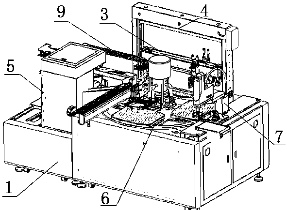 Multi-station rotary-table screen printing machine