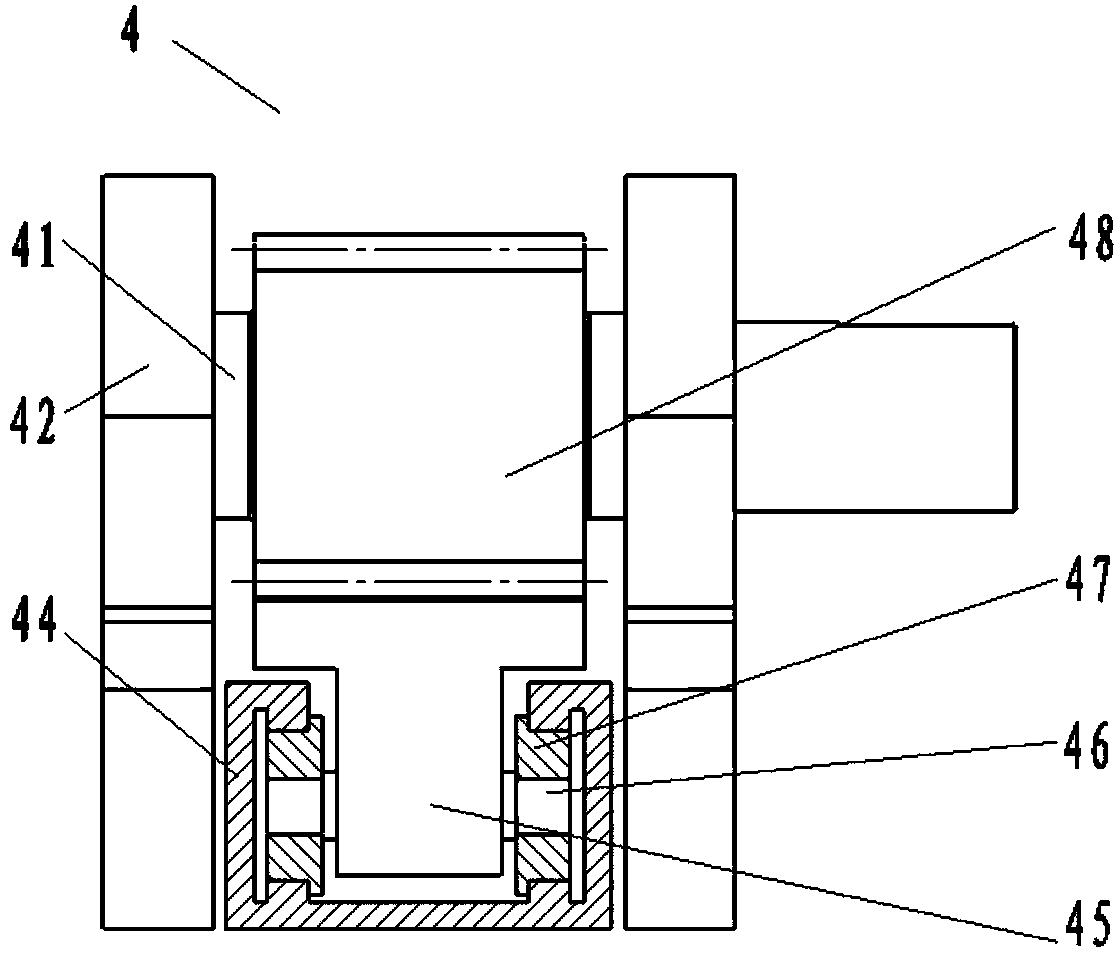 Device special for equal channel angular extrusion