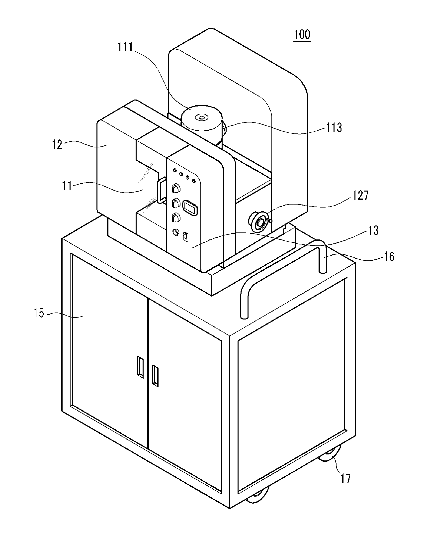 System for dispensing radio-pharmaceuticals and measuring radiation dosage of it