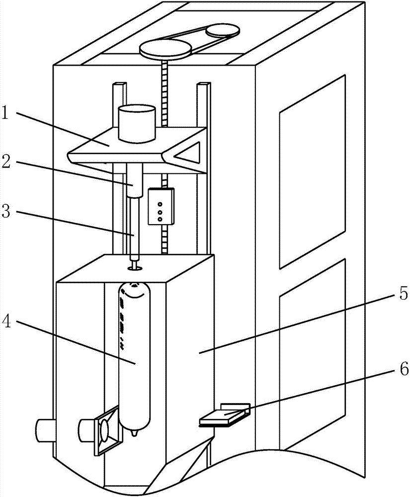 Online loose body density measurement method and device