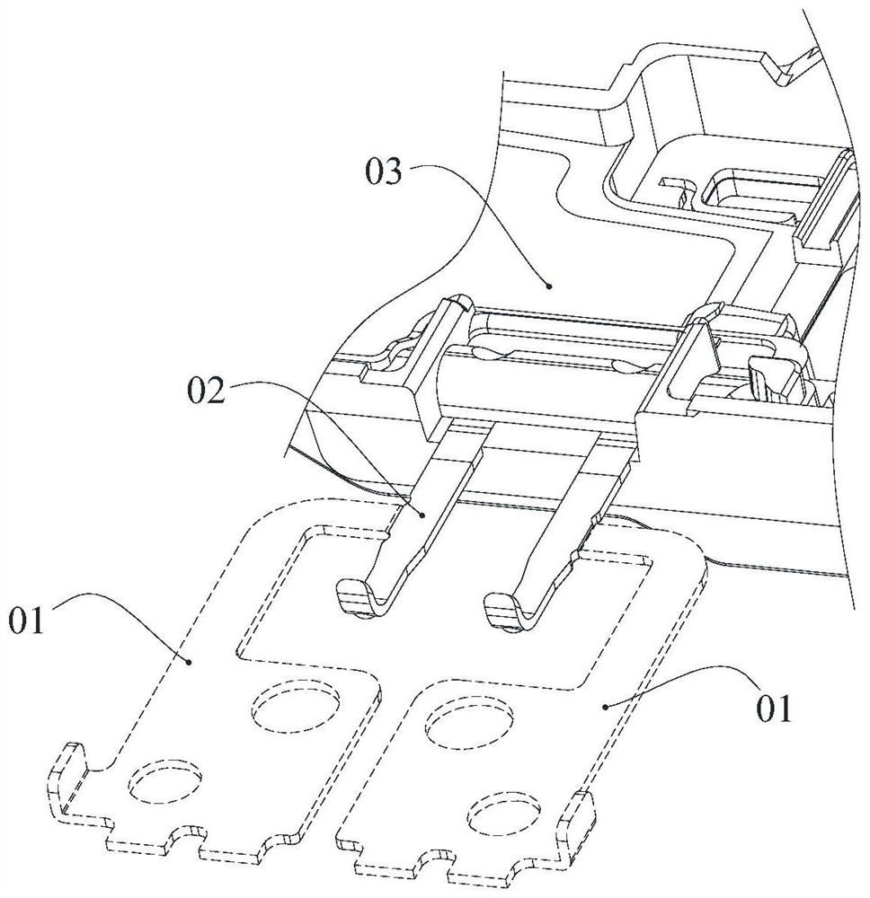 Positioning piece folding mechanism and method
