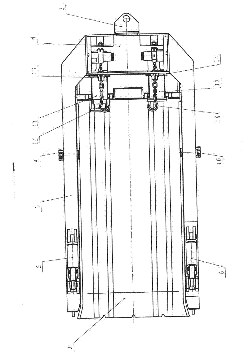 Fast assembling and disassembling device for support carrier