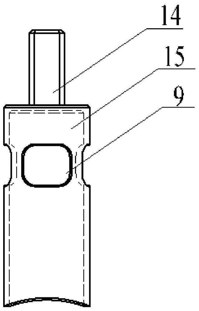 A double anti-blocking pile flushing device and method for a self-elevating platform with hydraulic opening and closing