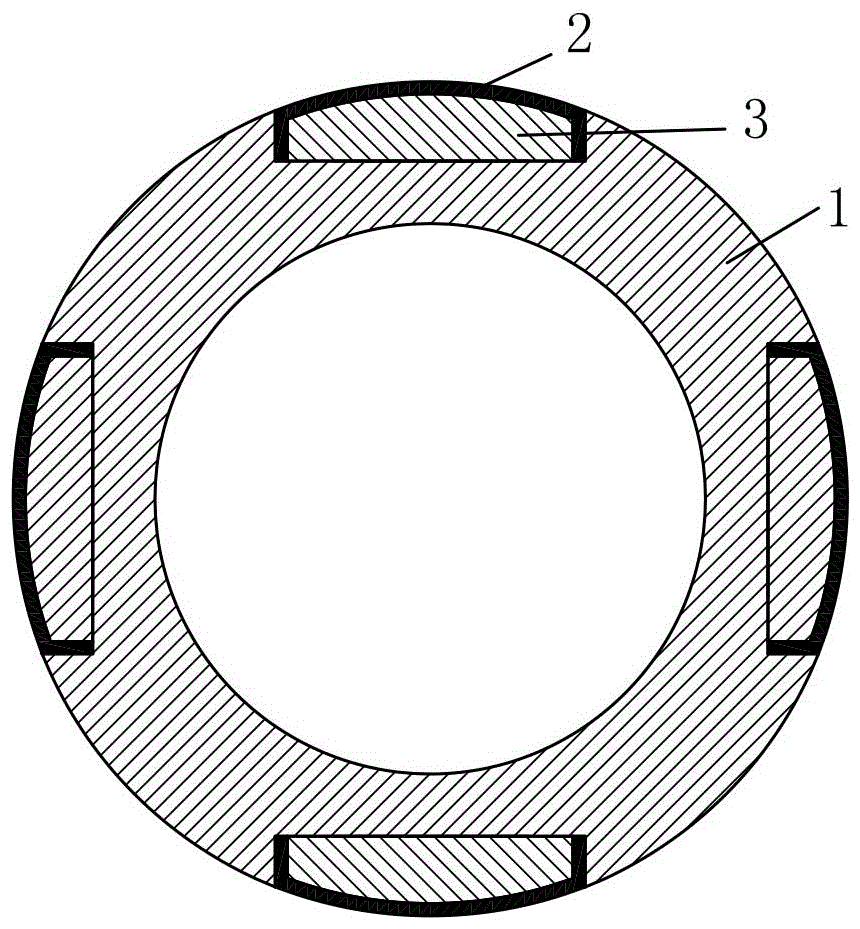 Driving roller with coarse surface convenient to replace