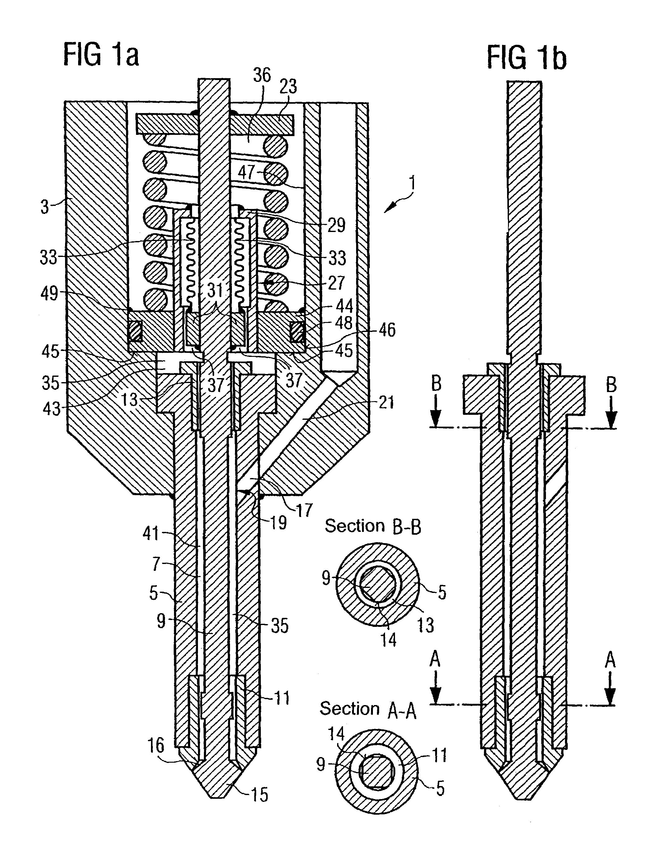Fluid dosing device with a throttle point