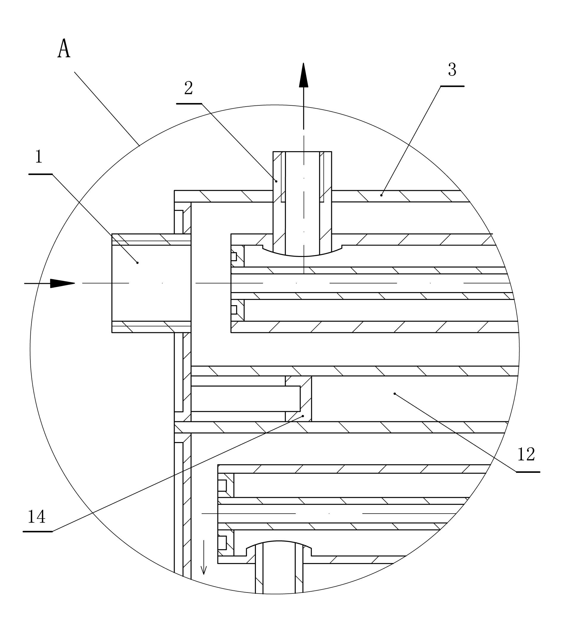 Dual-channel heat transmission heat exchanger with rectangular heating pipe and manufacturing process thereof