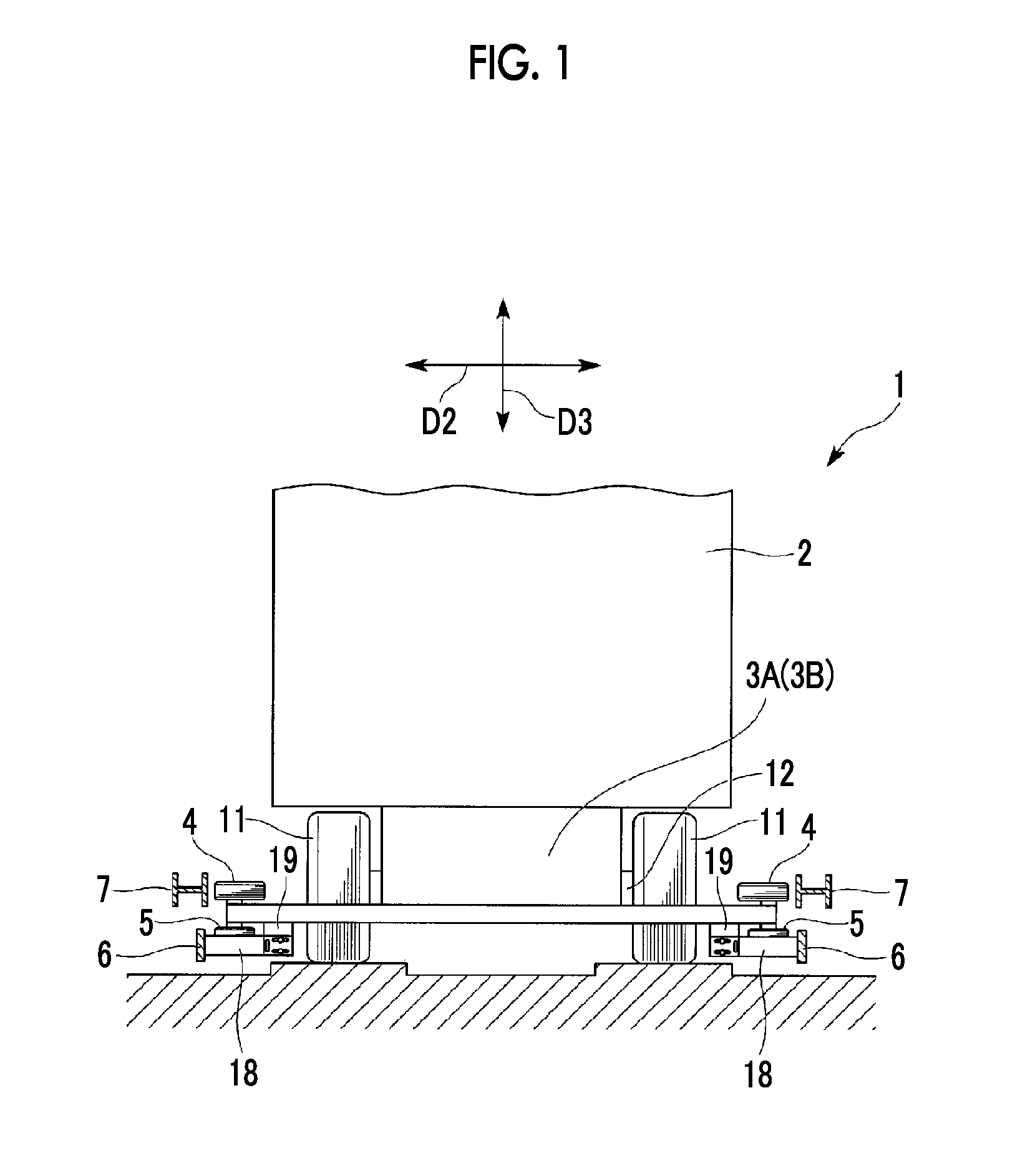 Grounding shoe and vehicle