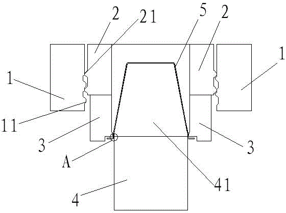 Annular cutting and deburring die device
