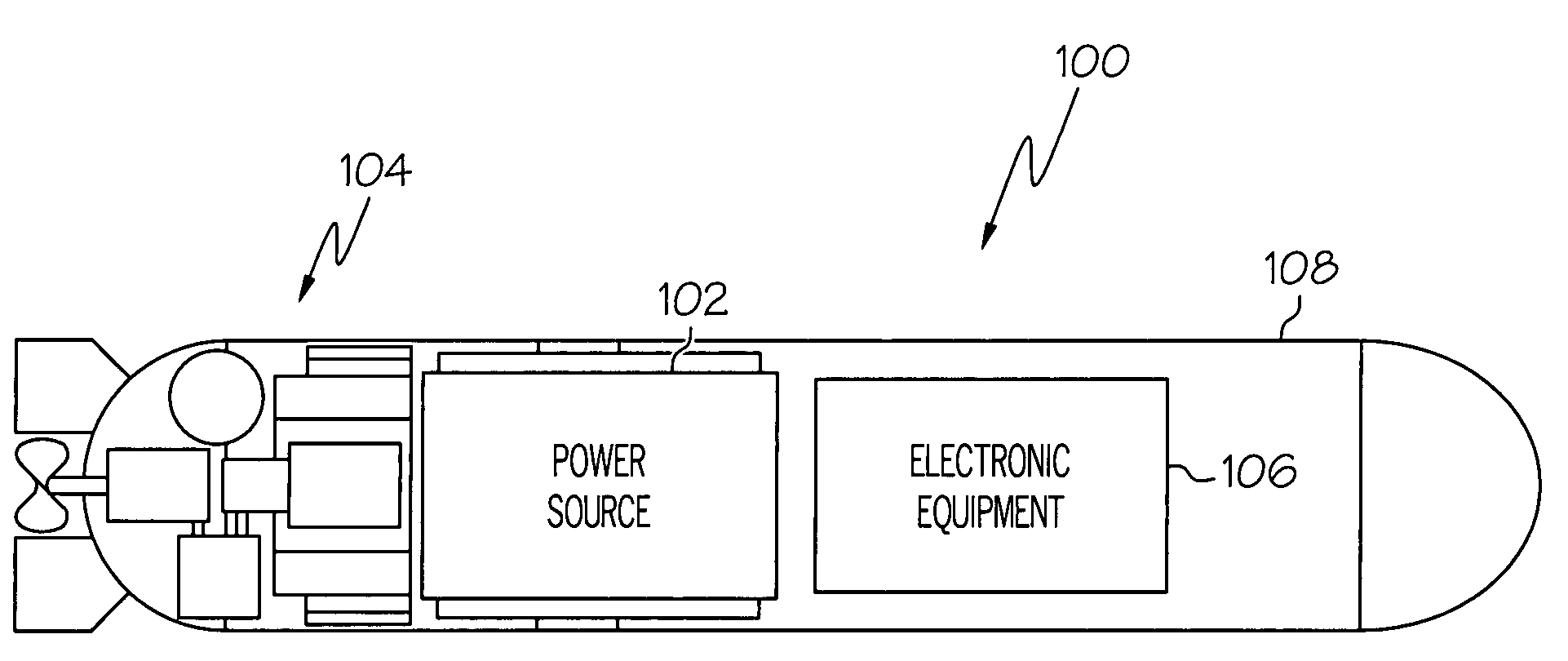 Unmanned underwater vehicle fuel cell powered charging system and method