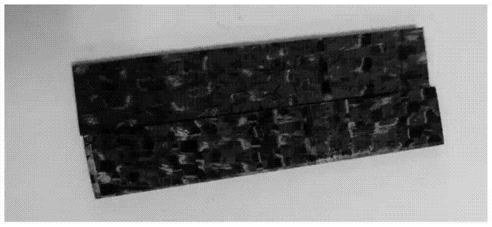 A 2.5-dimensional carbon fiber woven preform reinforced resin-based friction material