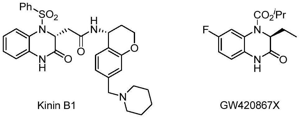 A method for palladium-catalyzed asymmetric hydrogenation of chiral 3-trifluoromethyl-3,4-dihydroquinoxalinone