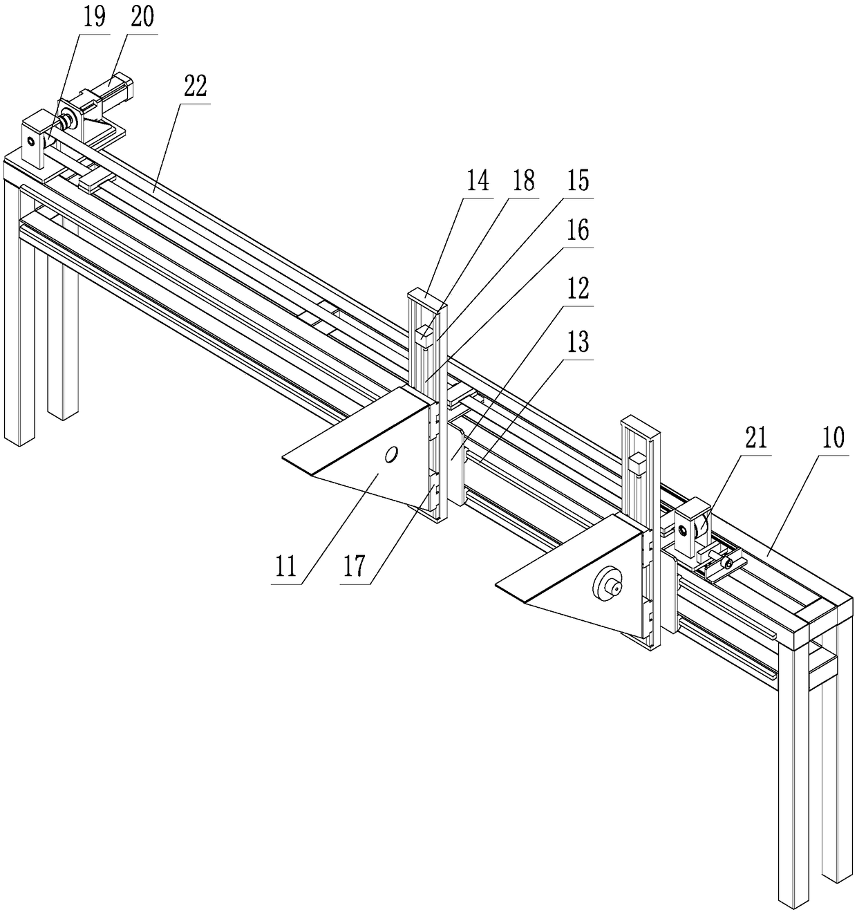 Horizontal-type-structure repairing equipment for stainless-steel-wrapped vertical column remanufacturing