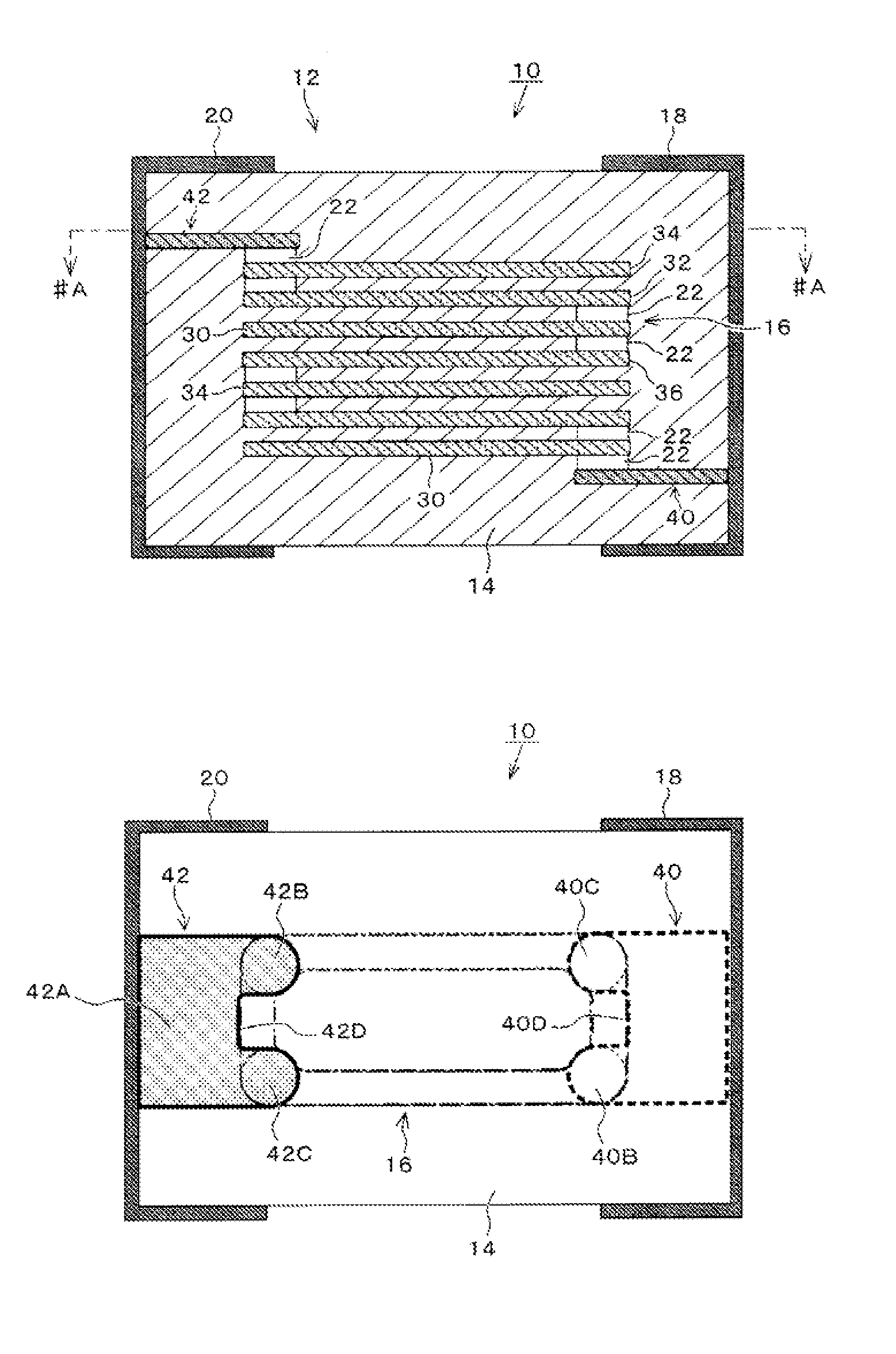 Multilayer chip inductor and production method for same